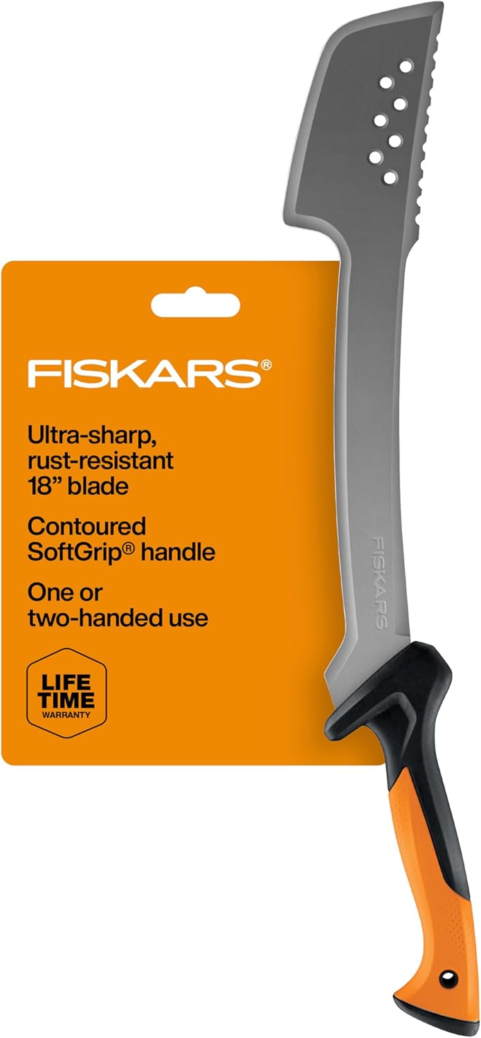Fiskars Machete Knife 18 Inch